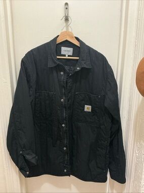 Carhartt WIP Skyler Shirt Jac XL Black Quilted